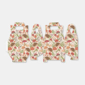 可愛いウッドランドハリネズミ愛好家タイルパーティー フェイバーボックス (折り畳みなし)