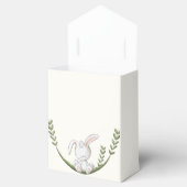 可愛いウッドランドバニーベビーシャワー フェイバーボックス (オープン)