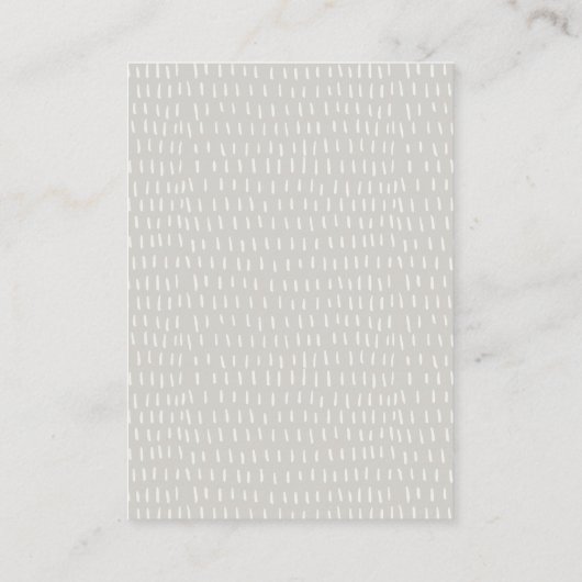 可愛いウッドランドフローラリスの赤ちゃんシャワー用の本 エンクロージャーカード (裏面)