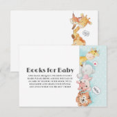 可愛いウッドランドブックリクエストのエンクロージャカード エンクロージャーカード (正面/裏面)