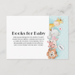 可愛いウッドランドブックリクエストのエンクロージャカード エンクロージャーカード