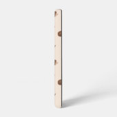 可愛いウッドランドヘッジホッグ&マッシュルームパターン SAMSUNG GALAXYケース (左側面)