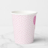 可愛いウッドランドマウス |カスタム誕生日紙カップ 紙コップ (右)