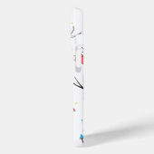 可愛いウッドランド動物柄の携帯ケース Case-Mate iPhoneケース (裏面 / 左)