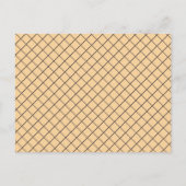 可愛いウッドランド熊の男の子ベイビーシャワー インビテーションポストカード (裏面)