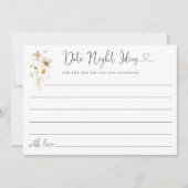 可愛いエレガントデート夜アイディア野花フローラ (正面)