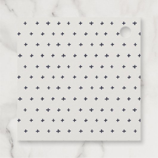 可愛いエレガントフルーツカクテルオレンジカップルシャワー フェイバータグ (裏面)