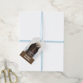 可愛いオッターイメージプリン – 素敵な感謝 ギフトタグ (より糸付き)