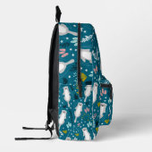 可愛いオッターバックパック プリントバックパック (左)