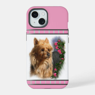 可愛いオモダンーストラリア犬アート iPhone 15ケース
