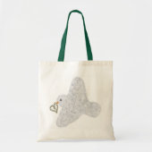 可愛いオリーブリース新年 トートバッグ (正面)