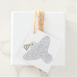 可愛いオリーブリース新年 フェイバータグ