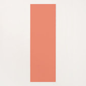 可愛いオレンジの「ねこママ」 ヨガマット (裏面)