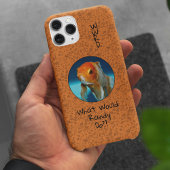 可愛いオレンジペットカスタムペットフォトカパーソナライズされたス Case-Mate iPhoneケース