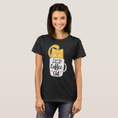 可愛いオレンジ猫コーヒーマグ猫1 Tシャツ (正面フル)