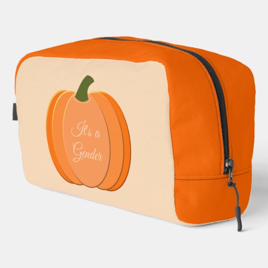 可愛いオレンジ男女兼用色のカボチャの性別が表示 ドップキット (右コーナー)