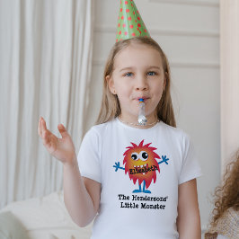 可愛いオレンジ色のマンガおもしろいーおもしろい子供へ Tシャツ