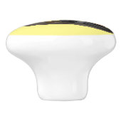 可愛いオレンジ色の掘削機の掘り下げ漫画 セラミックノブ (側面)