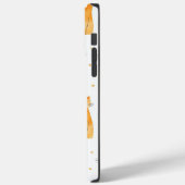 可愛いオレンジ色の猫 Case-Mate iPhoneケース (裏面 / 左)