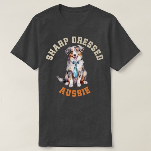 可愛いオージー犬 Tシャツ (デザイン正面)