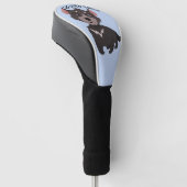 可愛いオーストラリアのタスマニア風悪魔 ゴルフヘッドカバー (アングル)