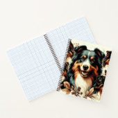 可愛いオーストラリア絵を描羊飼い ノートブック (内部)