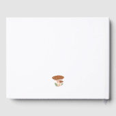 可愛いカエルの願いベビーBabyShowerゲストブック ゲストブック (裏面)