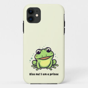 可愛いカエルキス iPhone 11 ケース