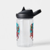 可愛いカスタマイズ可能なタコアイスクリーム ウォーターボトル (左面)