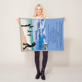 可愛いカスタマイズ可能な小投げフリースブランケット フリースブランケット