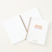 可愛いカスタムかわいいベアノートドードル ノートブック (内部)