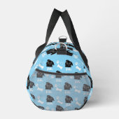 可愛いカスタムラブポープリントドッグラバーペットフォト ダッフルバッグ (右)