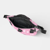 可愛いカスタムラブポープリントドッグラバーペットフォト ファニーパック (見開き)