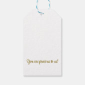 可愛いカスタムラベル ギフトタグ (裏面)