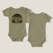 可愛いカスタムロードトリップフォレストサンセット (デザイン正面&裏面)