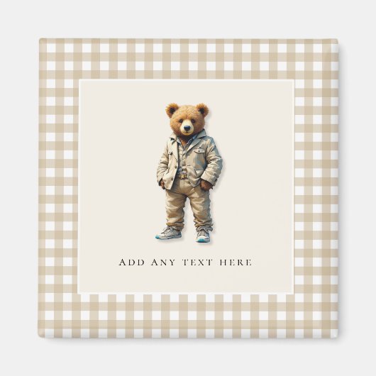 可愛いカスタム マグネット (正面)