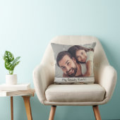 可愛いカスタムMy Daddy Rocks写真 クッション (椅子)