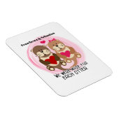 可愛いカップル向けに作られたハート マグネット (右側)