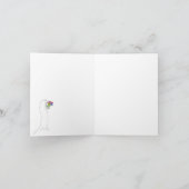 可愛いカラフルあいさつカード カード (内部)