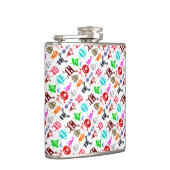 可愛いカラフルおもしろいモンスターズ フラスク (右)