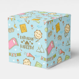 可愛いカラフルおもしろいラマダンカレムグディギフトボックス フェイバーボックス