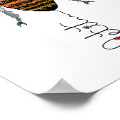 可愛いカラフルのまわりにポスター8x10インチ ポスター (角)