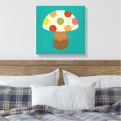 可愛いカラフルのキャンバス印刷 キャンバスプリント (インサイチュ (寝室))