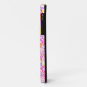 可愛いカラフルガーリー抽象芸術花模様 Case-Mate iPhoneケース (裏面/左)