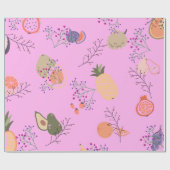 可愛いカラフルギフトラップすべての行事 ラッピングペーパー (フラット)