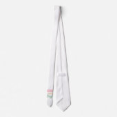 可愛いカラフルクモダンラス ネクタイ (裏面)