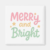 可愛いカラフルクモダンラス マグネット (正面)