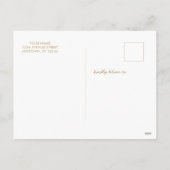 可愛いカラフルクリスマスファミリークッキーカード シーズンポストカード (裏面)