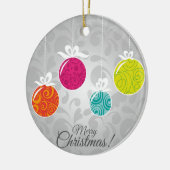 可愛いカラフルクリスマスボードデコレーション セラミックオーナメント (左)