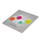 可愛いカラフルクリスマスボードデコレーション タイル (側面)